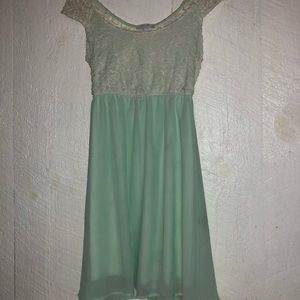 Lace and Chiffon Dress